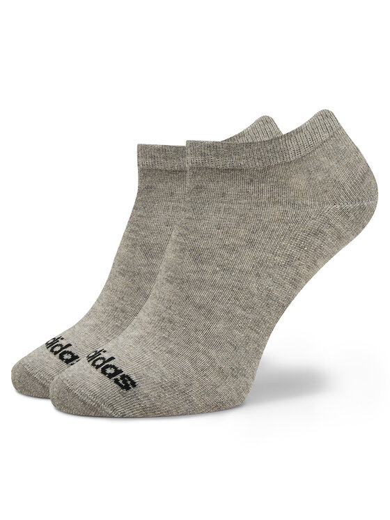 adidas Підслідники adidas Thin Linear Low-Cut Socks 3 Pairs IC1300 Сірий