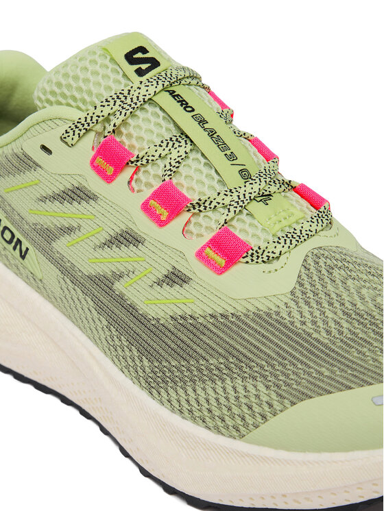 Salomon Scarpe running Salomon Aero Blaze 3 Grvl L49106400 Verde