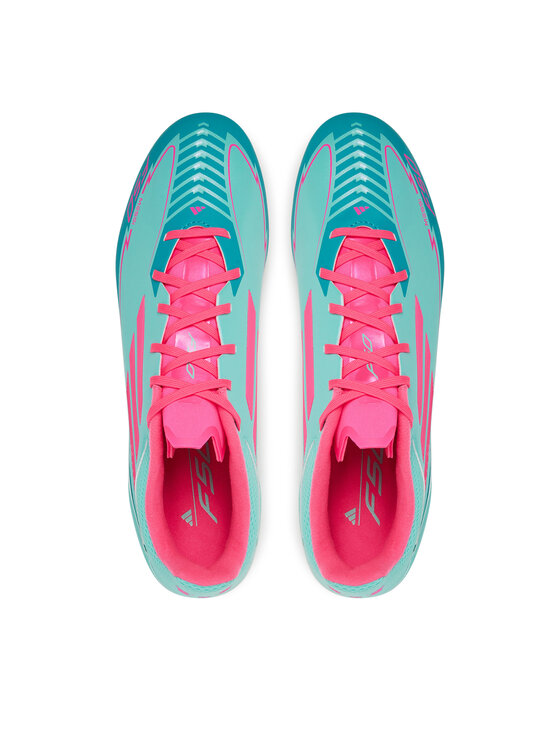 adidas Futbalové topánky adidas F50 League Messi Firm/Multi-Ground IH0928 Tyrkysová