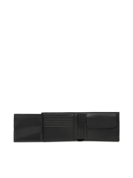 Calvin Klein Peňaženka Calvin Klein Ck Clean pq Trifold 10Cc W/Coin K50K510295 Čierna