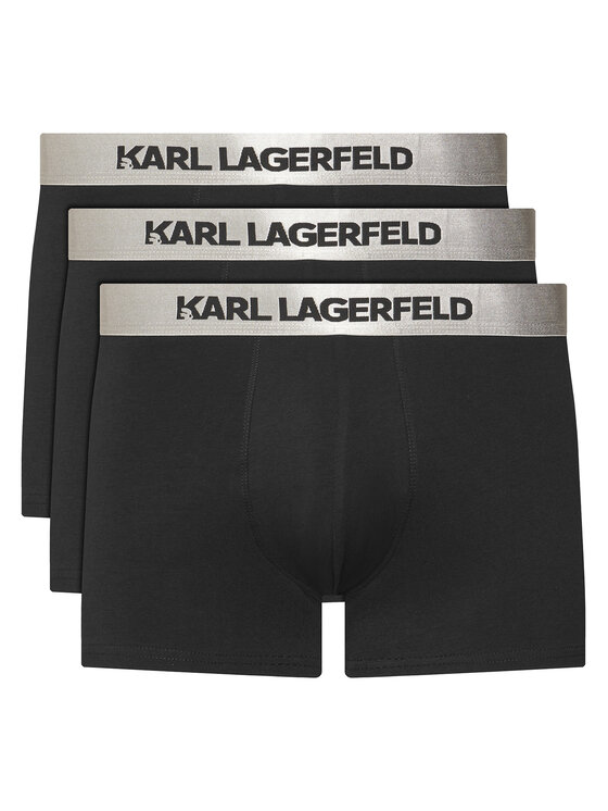 KARL LAGERFELD KARL LAGERFELD Conjunto de calzoncillos boxer A1M47020 Negro