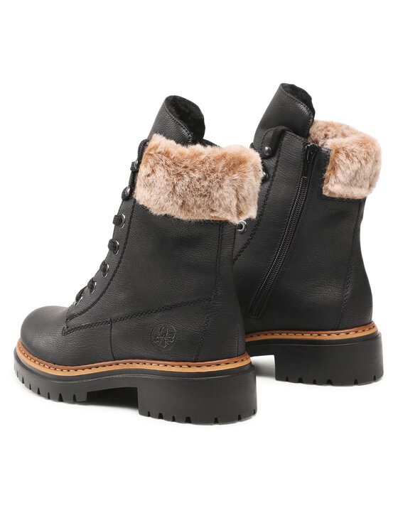 Rieker Trappers Rieker 72630-00 Negru