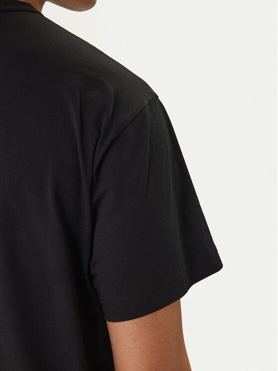 Versace Jeans Couture Versace Jeans Couture Camiseta 80GAHE04 CJ00E Negro Regular Fit