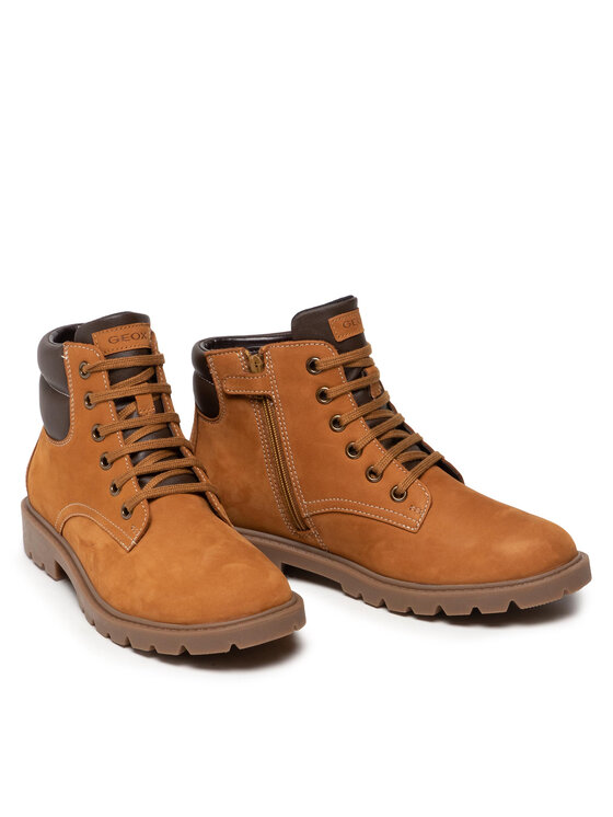 Geox Turistická obuv Geox J Shaylax B. B J16FAB 032BC C0930 D Hnědá