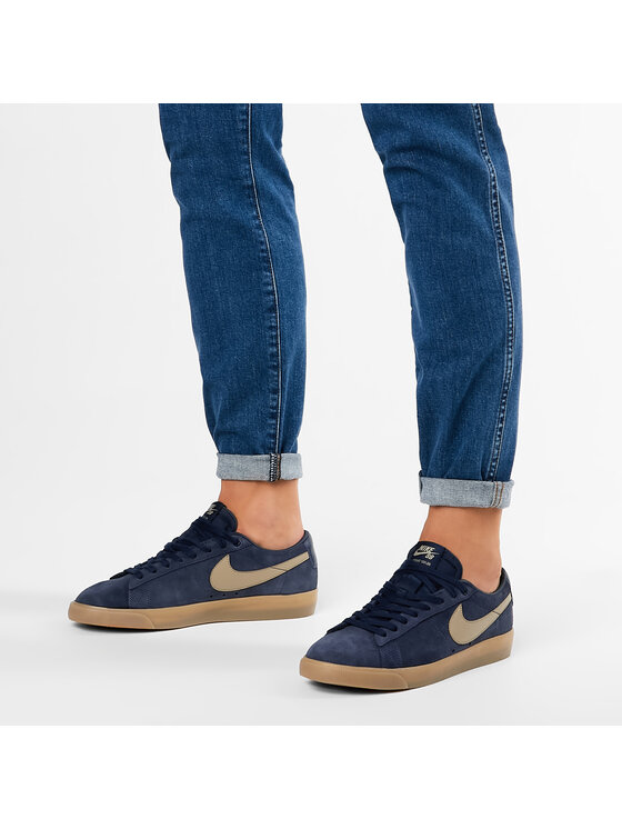 Nike Sneakersy Nike Sb Zoom Blazer Low Gt 704939 403 Tmavomodrá