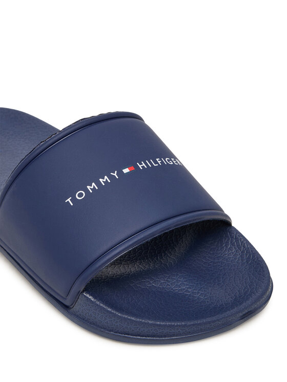 Tommy Hilfiger Klapki Tommy Hilfiger T3X0-34403-1172 Niebieski