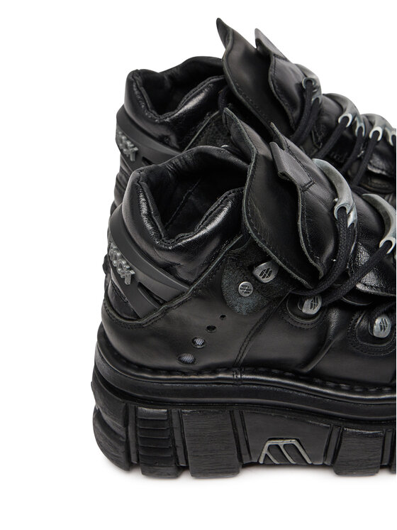 NEW ROCK Sneakersy NEW ROCK M-106-S29 Černá