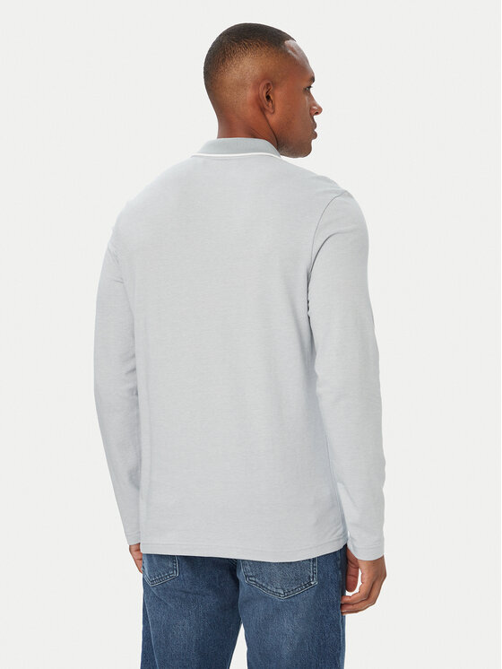 BOSS BOSS Polo PasserfordLong 50566186 Gris Regular Fit