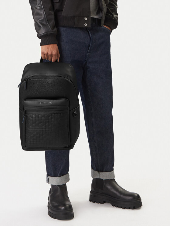 Tommy Hilfiger Ruksak Tommy Hilfiger Th Modern Backpack AM0AM13982 Čierna