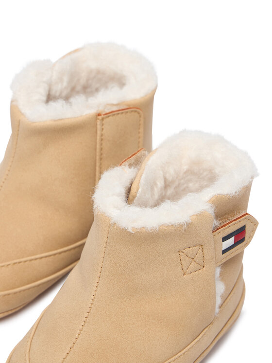 Tommy Hilfiger Snehule Tommy Hilfiger T0A5-35060-0700 Béžová