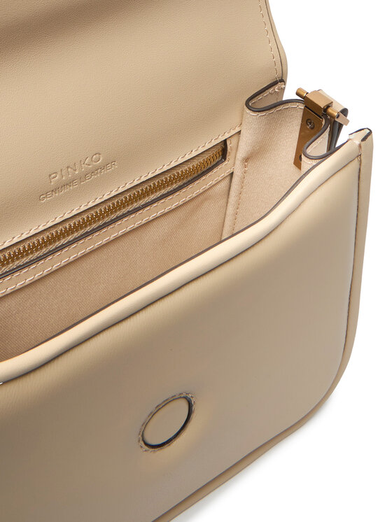 PINKO Soma PINKO Love Box Bag Fl Mini PE 25 PLTT 104297 A26L Bēšs