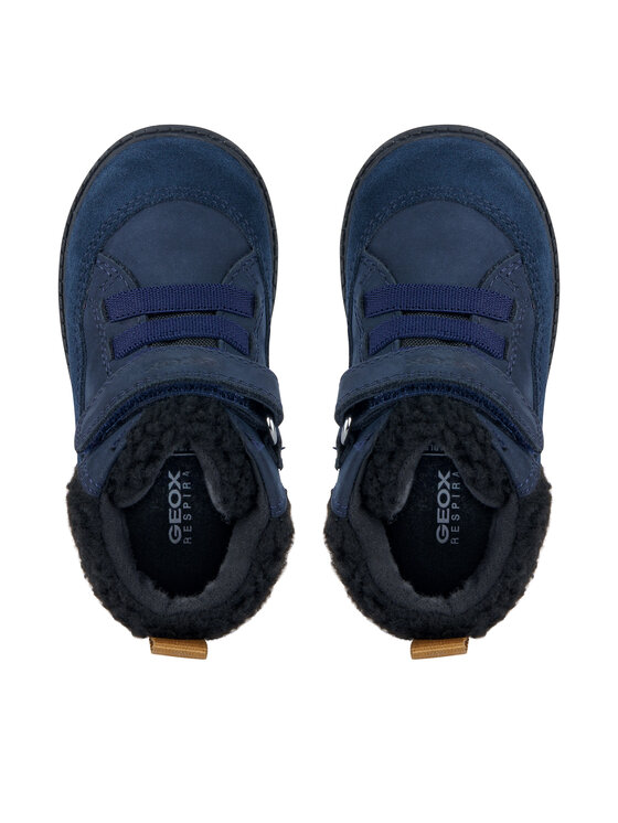 Geox Šnurovacia obuv Geox B Hynde Boy Wpf B362HC 03222 C4002 M Tmavomodrá