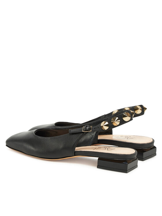 AGL Балетки AGL Angie L Spike D557007PCSOFTY0000 Чорний