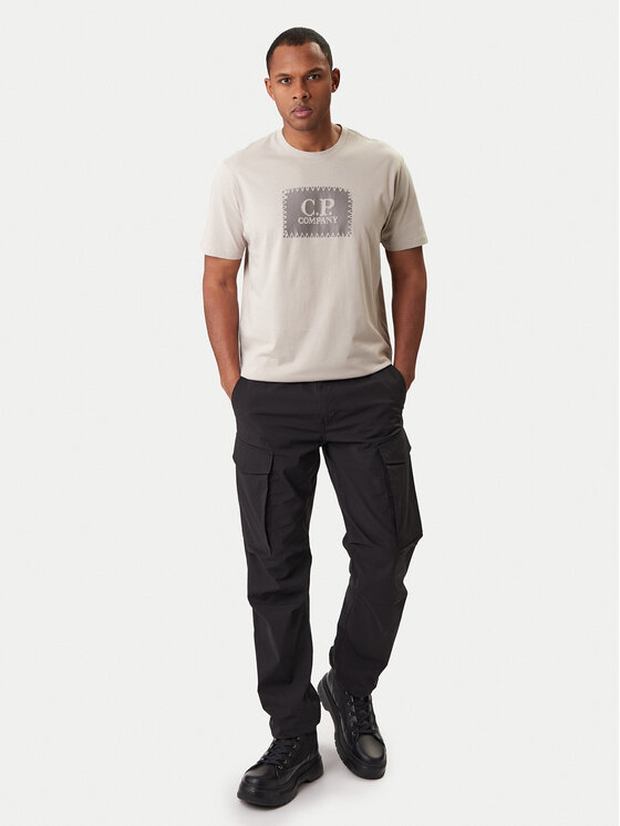 C.P. Company C.P. Company Camiseta 20CMTS723A005100W Beis Regular Fit