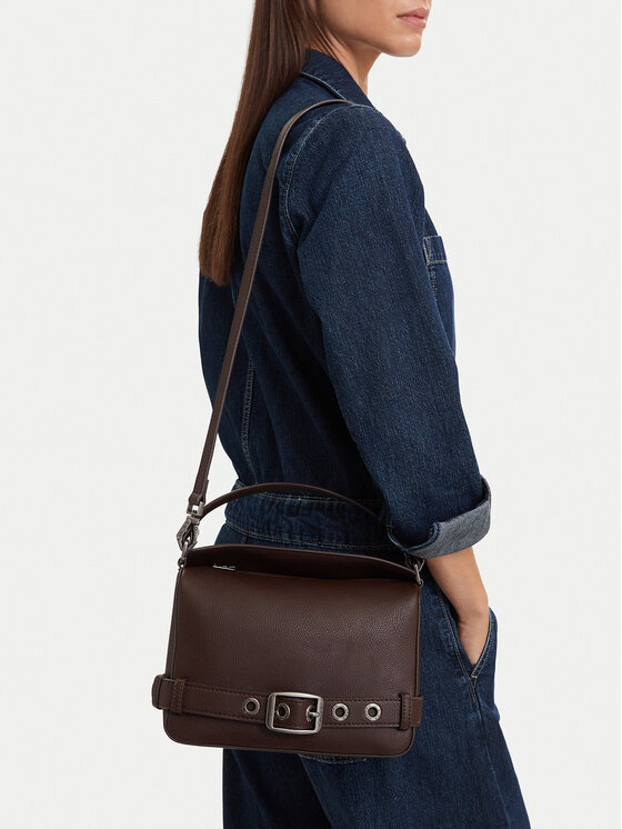 G-STAR Дамска чанта G-Star Raw C-LDA9536 Тъмнокафяв