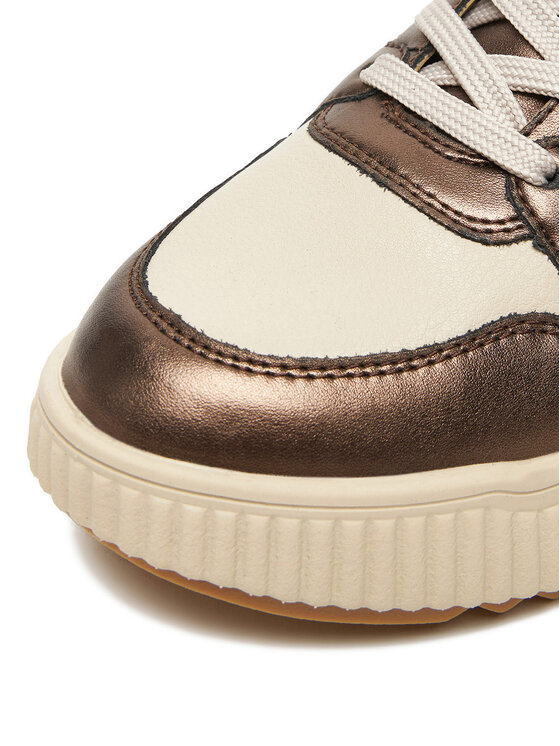 Rieker Sneakersy Rieker W1702-60 Beżowy