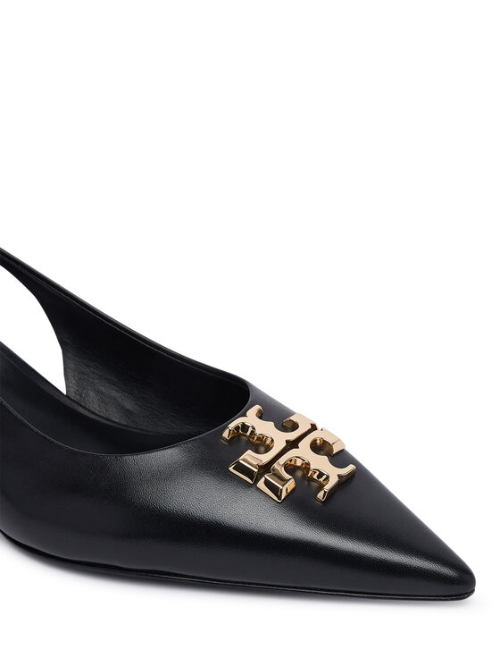 Tory Burch Туфлі Tory Burch Eleanor Slingback 181018 Чорний