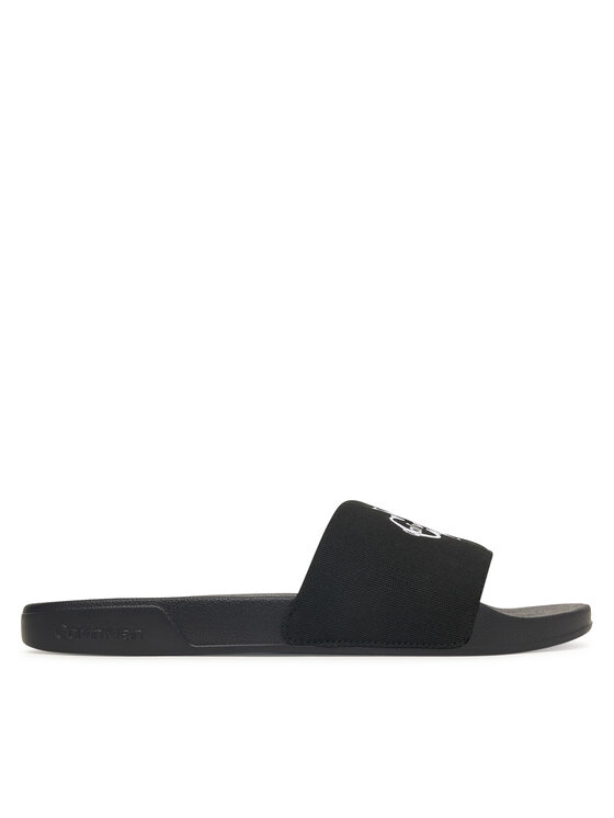 Calvin Klein Jeans Şlapi Calvin Klein Jeans Ess Slide Cv YM0YM01393 Negru