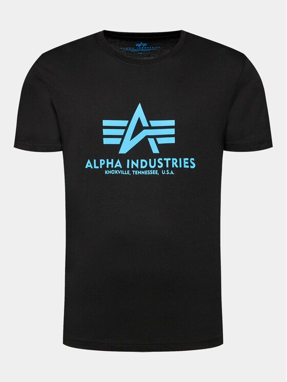 Alpha Industries Alpha Industries Majica Basic 100501 Črna Regular Fit