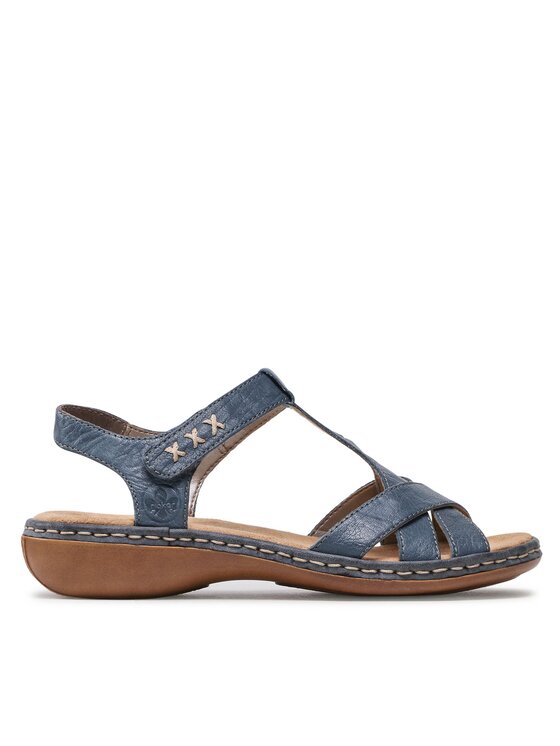 Rieker Sandali Rieker 65919-12 Blu