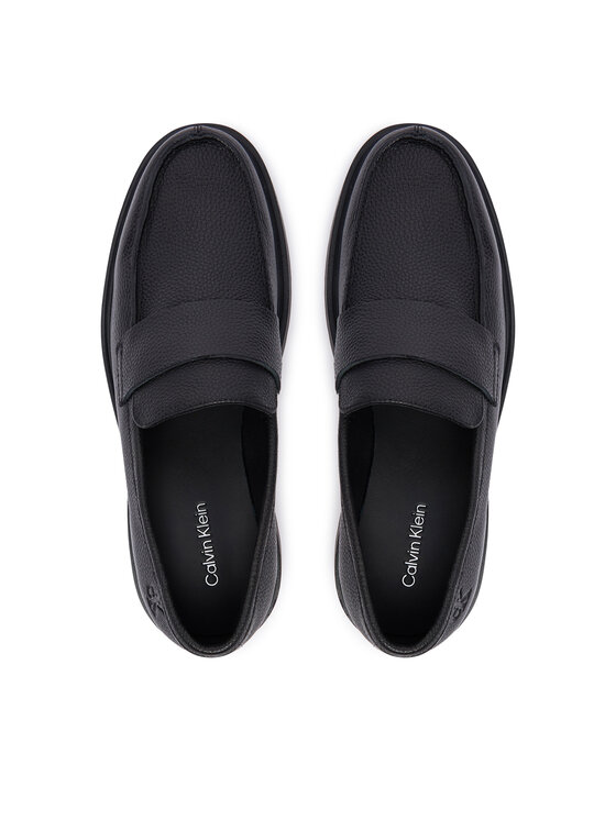 Calvin Klein Loafers Calvin Klein Combat Ess Loafer Lth HM0HM02337 Μαύρο