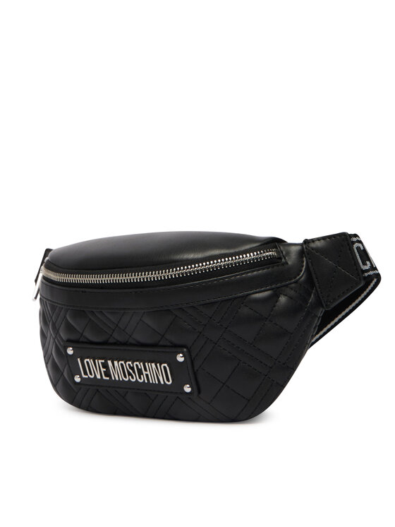 LOVE MOSCHINO Сумка на пояс﻿ LOVE MOSCHINO JC4003PP1PLA000B Чорний