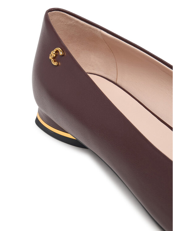 Coccinelle Балеринки Coccinelle C-Everyday Smo E4 U1L 19 01 01 Бордо