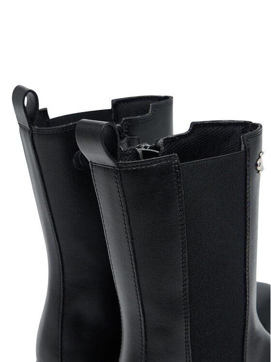 Calvin Klein Cizme Calvin Klein Tronchetto V4A5-83137-1355 S Negru