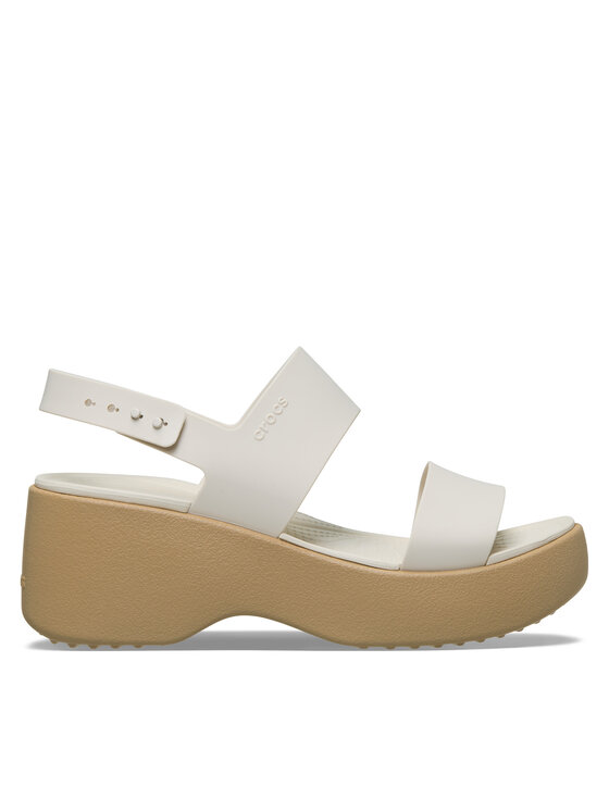Crocs Σανδάλια Crocs Brooklyn Sky Sandal 212250 Μπεζ