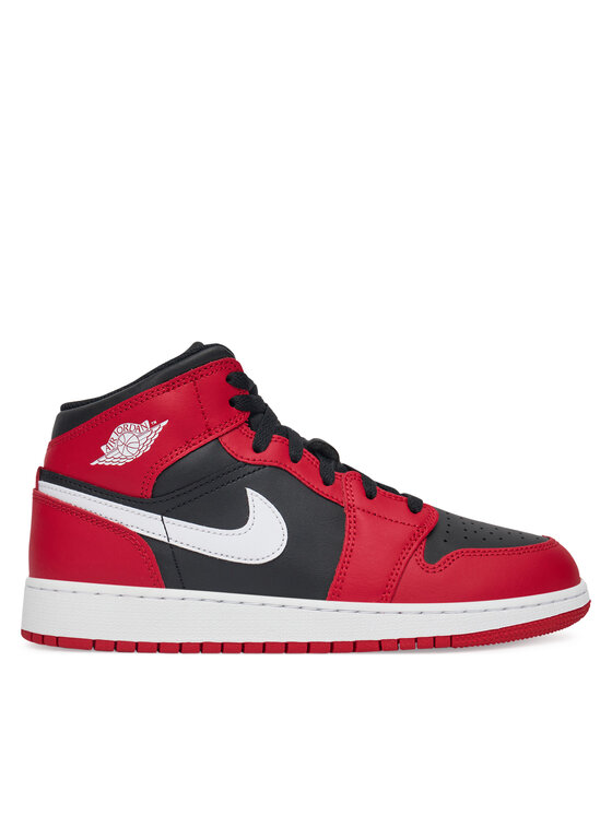 Nike Sneakersy Nike Air Jordan 1 Mid (GS) DQ8423 061 Czarny