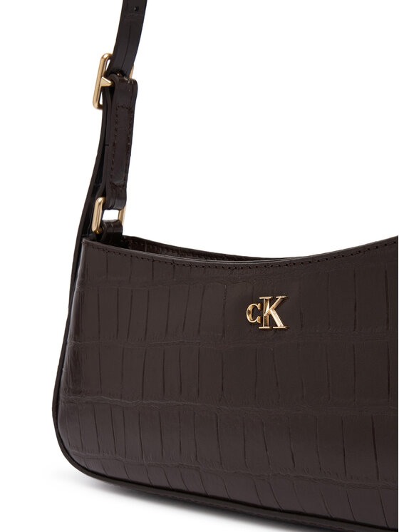 Calvin Klein Geantă Calvin Klein LV04F3906G Maro închis