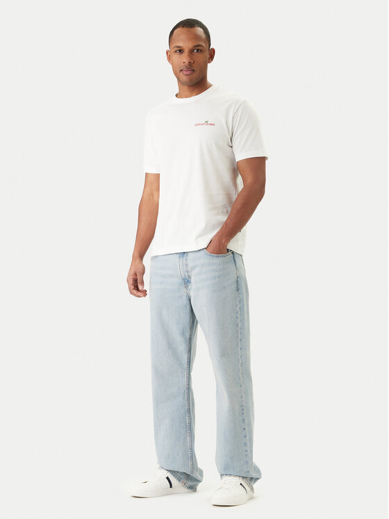 Guess Jeans Guess Jeans T-shirt M6GIC0 K8HM0 Bianco Regular Fit