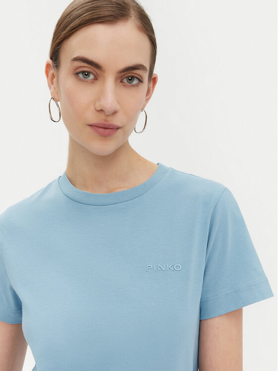 PINKO PINKO Camiseta Start 101752 Azul Regular Fit