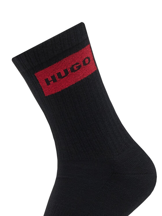 HUGO Довгі шкарпетки HUGO 50531515 Чорний