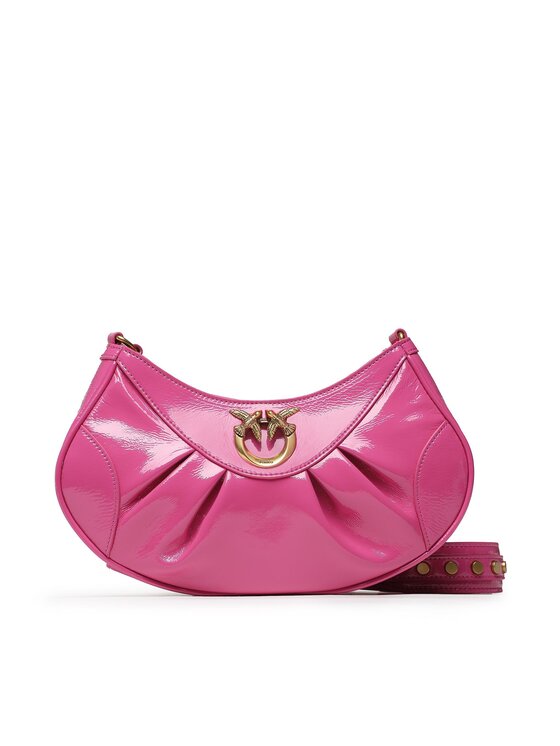PINKO Kabelka Pinko Love Bon Bon Crossbody Mini PE 23 PLTT 101210 A0F4 Růžová