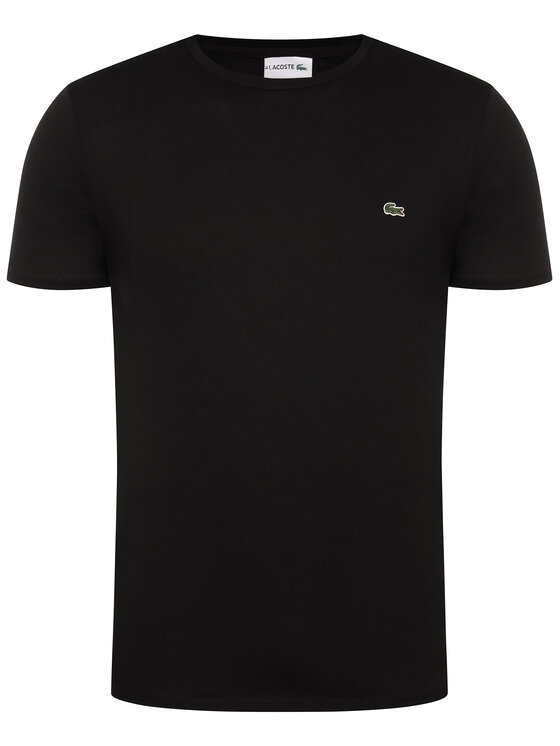 Lacoste Lacoste Футболка TH6709 Чорний Regular Fit