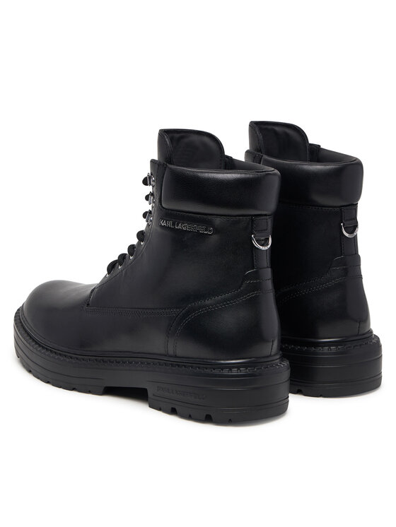 KARL LAGERFELD Gležnjače KARL LAGERFELD Miles KL10250 Crna