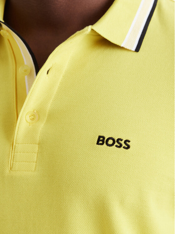 BOSS BOSS Polo Paddy 50469055 Amarillo Regular Fit