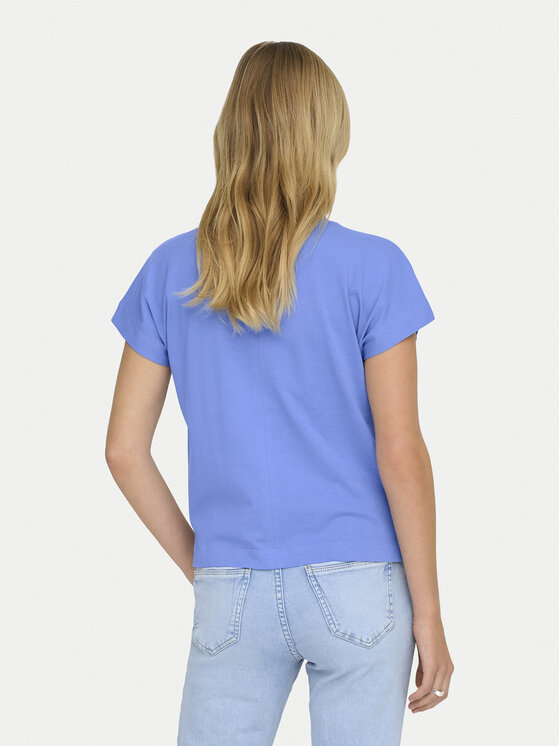 ONLY ONLY Camiseta Erica 15308926 Azul Oversize