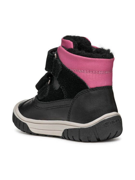 Geox Kozačky Geox B Omar Girl Wpf B462LC 022FU C0922 M Černá