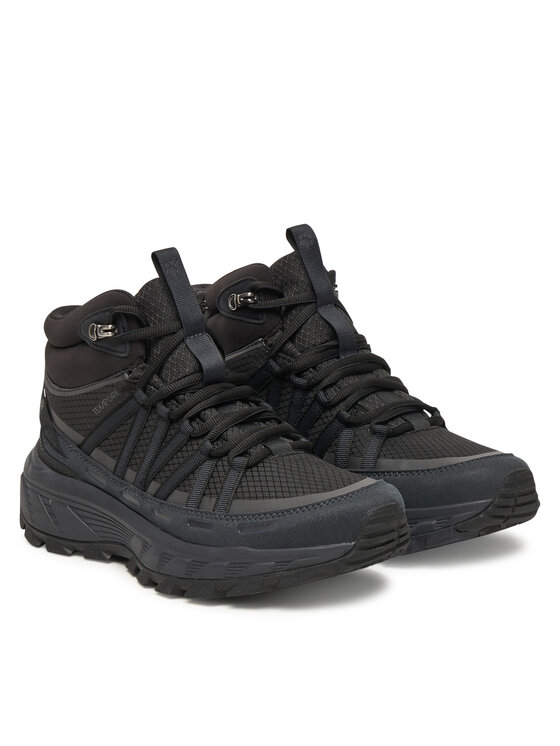 Jack Wolfskin Трекінгові черевики Jack Wolfskin Wild Hike Texapore Mid W Чорний