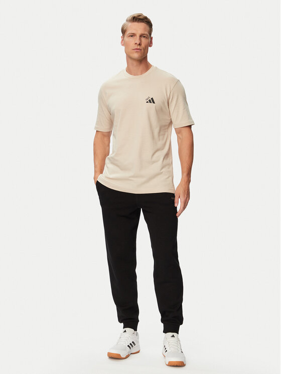 adidas adidas Camiseta Sushi Graphic KT9708 Beige claro Regular Fit