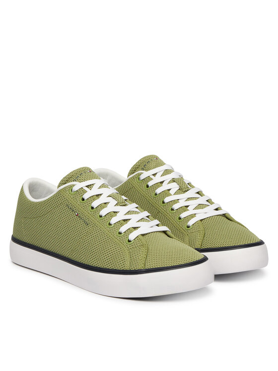 Tommy Hilfiger Teniși Tommy Hilfiger Harlem Core Ii Seasonal Textile FM0FM05820 Verde