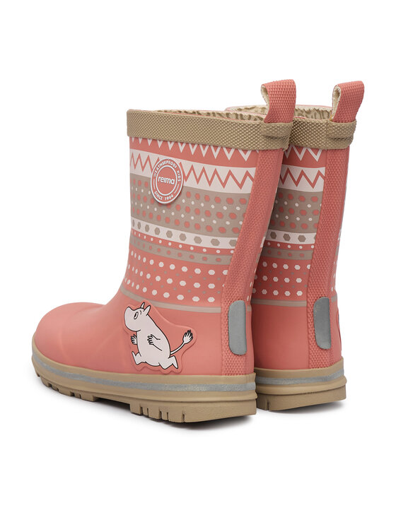 Reima Γαλότσες Reima Moomin Magisk Rain Boots 5400001B Ροζ