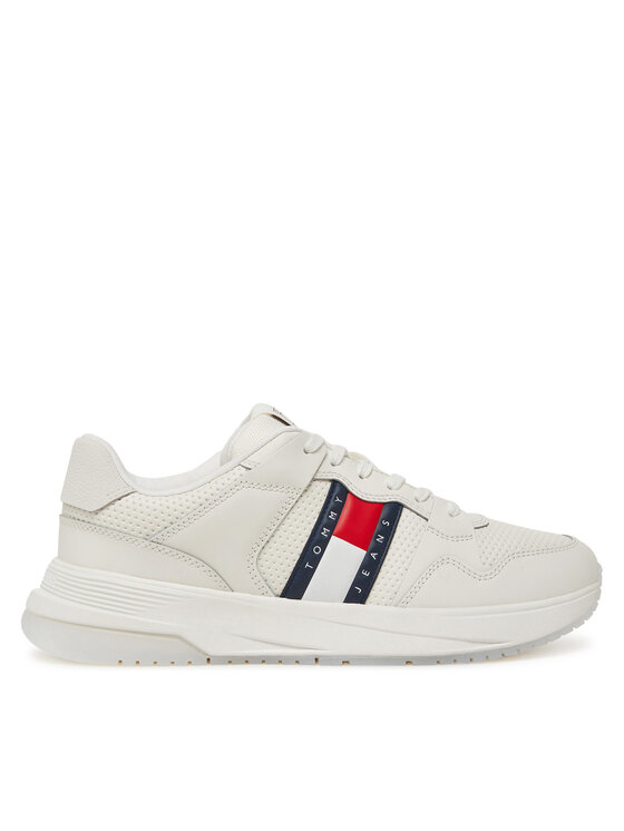 Tommy Jeans Sneakers Tommy Jeans Tjm Retrocasual Runner EM0EM01528 Alb