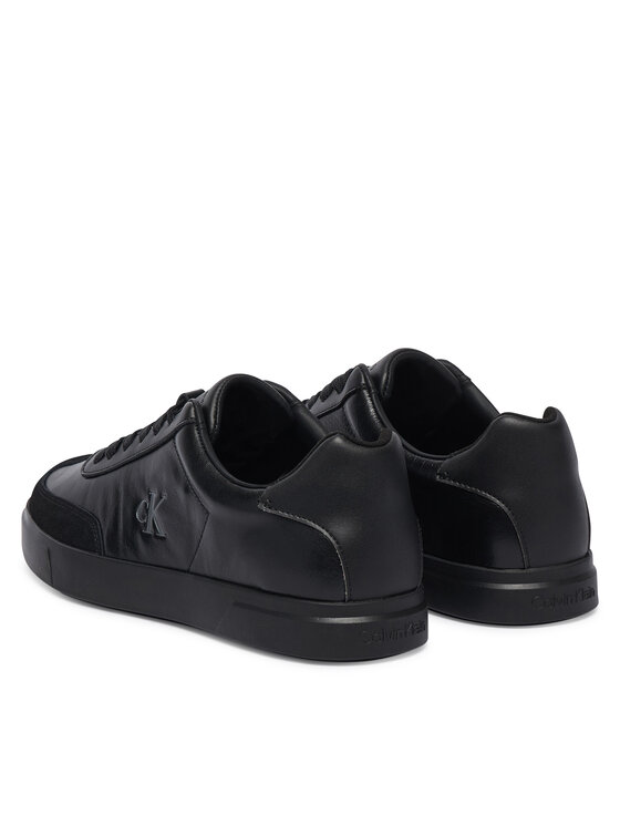Calvin Klein Laisvalaikio batai Calvin Klein Low Pro Cups Wingt Text Lth Sue HW0HW03226 Juoda
