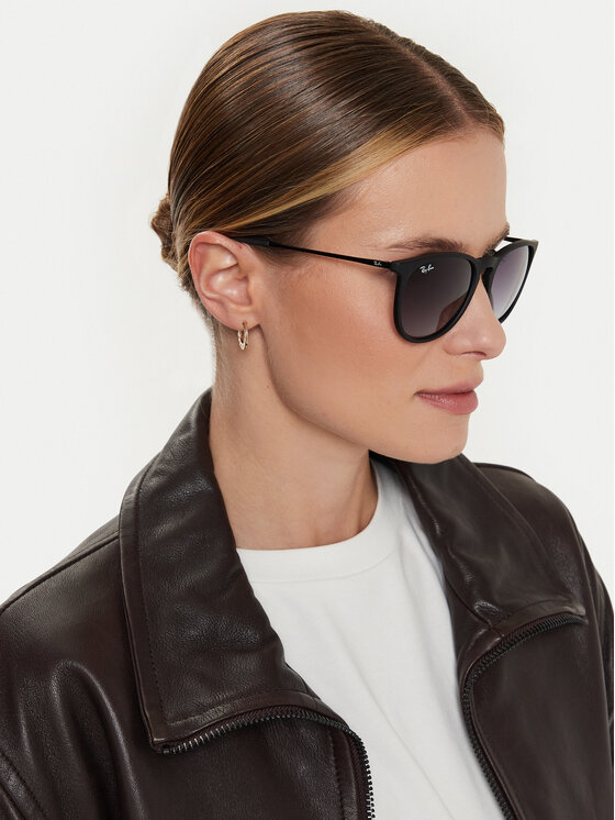 Ray-Ban Сонцезахисні окуляри Ray-Ban Erika 0RB4171 622/8G Чорний