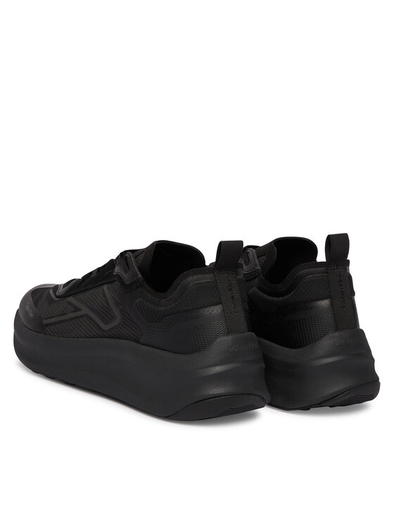 Calvin Klein Laisvalaikio batai Calvin Klein Chunky Run Laceup Stripe Ny HM0HM02160 Juoda