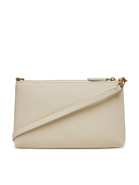 PINKO Τσάντα PINKO Flat Horizontal Mini PE 25 PCPL 104277 A2AN Λευκό