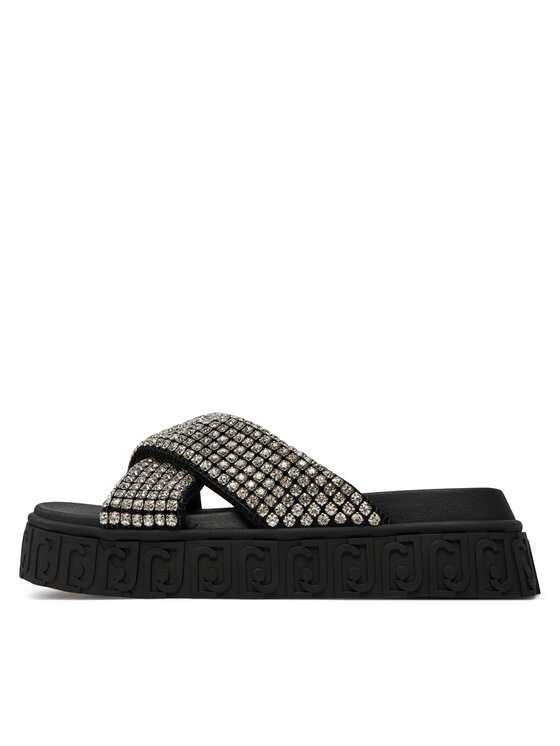 Liu Jo Шльопанці Liu Jo Lovely Sandal 02 BA4133 TX421 Чорний